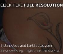 calla lily tattoos with name