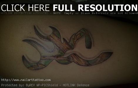 camo browning symbol tattoos