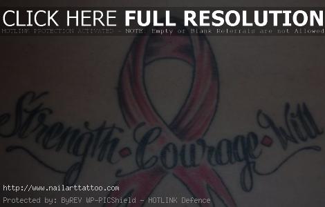 cancer awareness tattoos