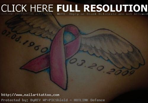 cancer memorial tattoos for men