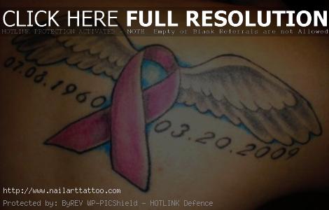 cancer memorial tattoos for men
