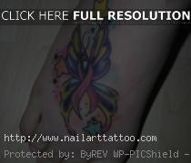 cancer ribbon tattoos pictures