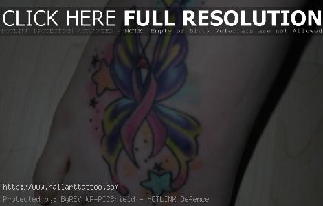 cancer ribbon tattoos pictures