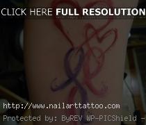 cancer ribbons tattoos