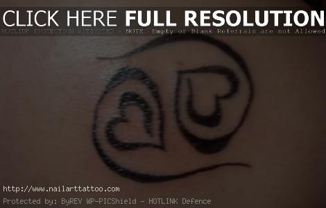 cancer sign tattoo