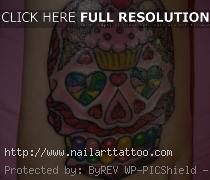 candy skull tattoos