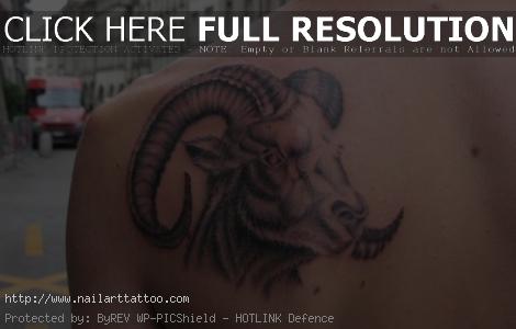 capricorn tattoos for men