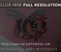 cartoon bumble bee tattoos