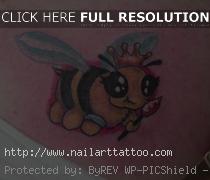 cartoon bumble bee tattoos