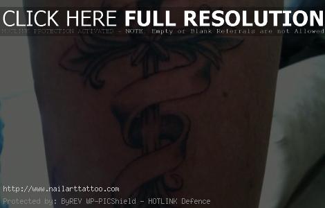 catholic cross tattoos