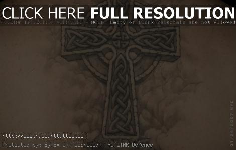 celtic cross tattoo