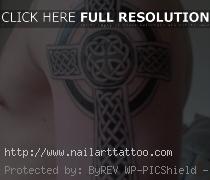 celtic crosses tattoos