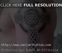 celtic crosses tattoos