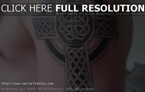 celtic crosses tattoos