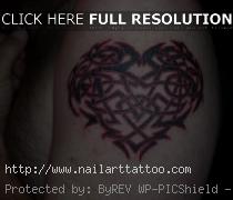 celtic heart tattoo