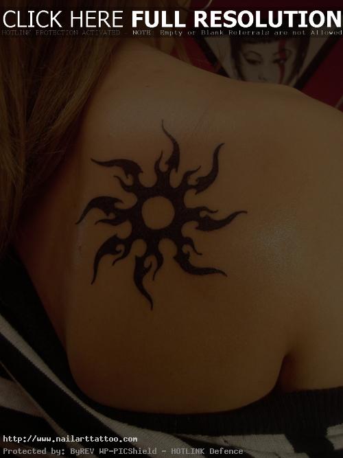 celtic sun tattoo