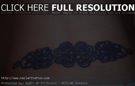celtic tattoos for women lower back