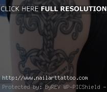 celtic tree tattoos for men