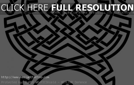 celtic tribal tattoo art