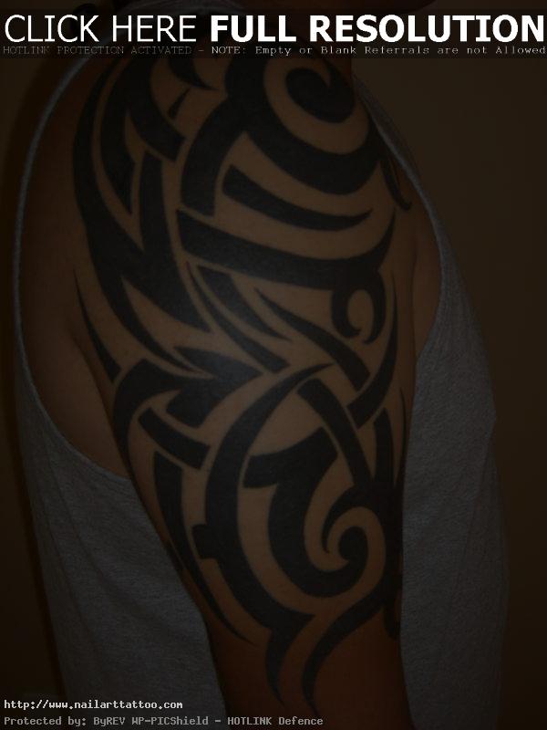 Tribal Celtic Tattoo Sleeve