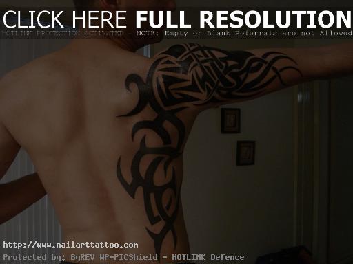 celtic wolf tattoos for men