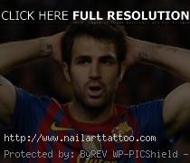 cesc fabregas tattoo elbow