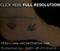 charm bracelet tattoo ankle