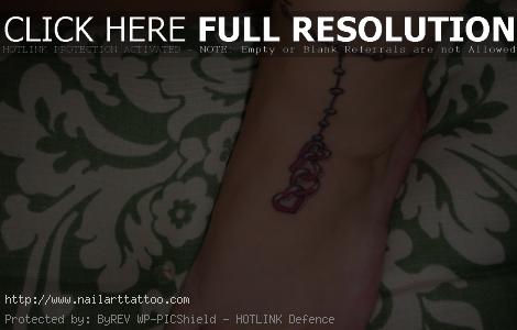 charm bracelet tattoos designs