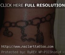 charm bracelet tattoos for wrist