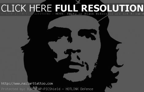 che guevara tattoo stencil