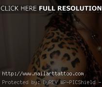 cheetah print tattoos for girls