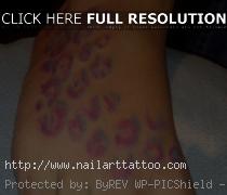 cheetah print tattoos on foot