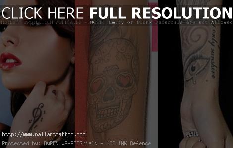 cher lloyd tattoos skull