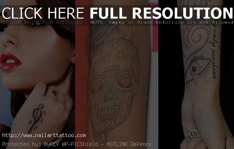 Cher Lloyd Tattoos Skull Tattoos Designs Ideas