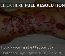 cherry blossom flower tattoo meaning