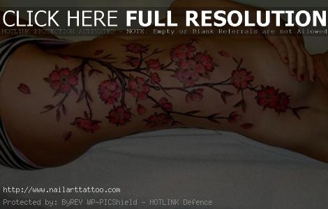 cherry blossom flower tattoo meaning