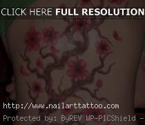 cherry blossom tree tattoo