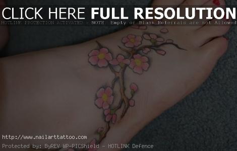 cherry blossoms tattoo meaning