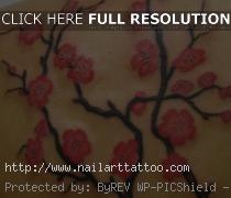 cherry blossoms tattoo men