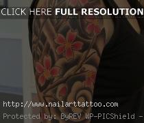cherry blossoms tattoo sleeve