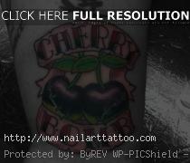 cherry bomb tattoo