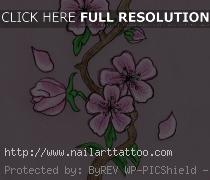 cherry tree tattoo drawings