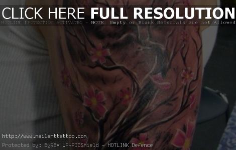 cherry tree tattoo pictures