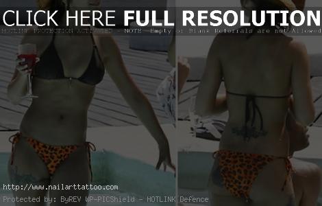 cheryl cole tattoos pictures images