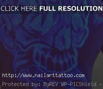 cheshire cat tattoo blacklight