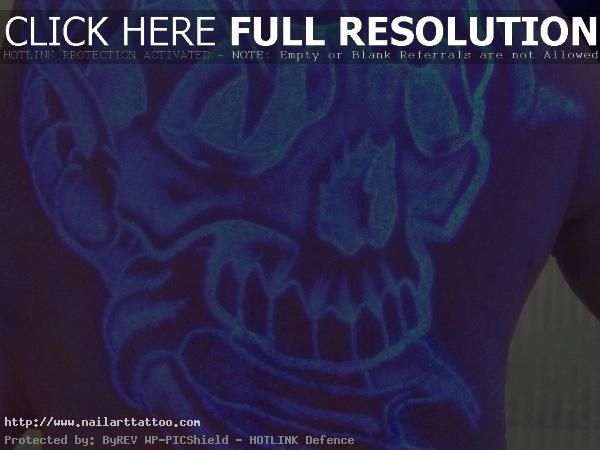 cheshire cat tattoo blacklight