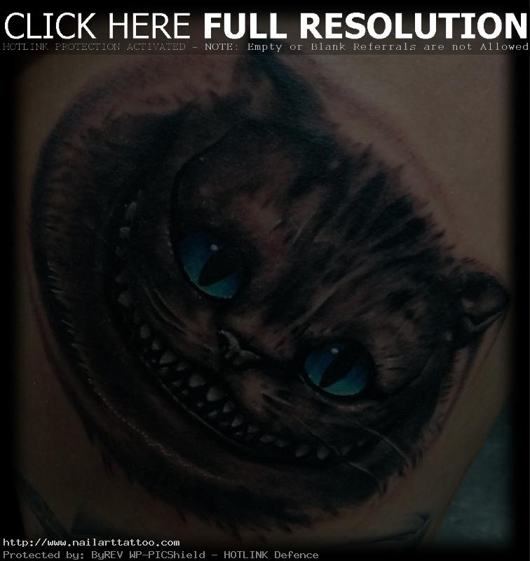cheshire cat tattoo meaning