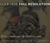 cheshire cat tattoos designs