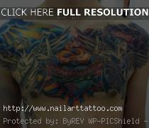 chest piece tattoo