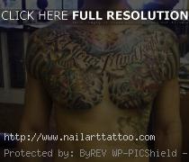 chest piece tattoos for men